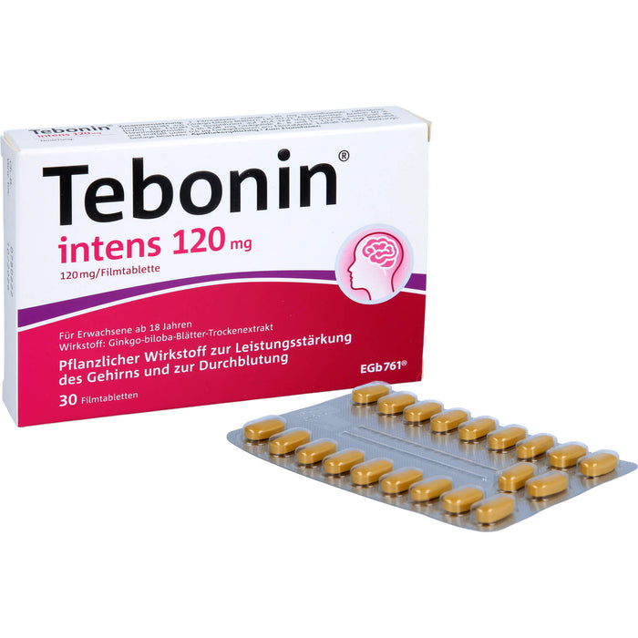 Tebonin intens 120 mg Filmtabletten, 30 St. Tabletten