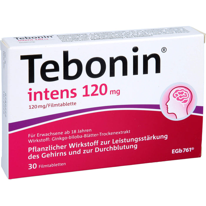 Tebonin intens 120 mg Filmtabletten, 30 St. Tabletten