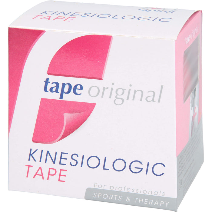 Kinesiologic Tape original pink 5 m x 5 cm, 1 pc pansement