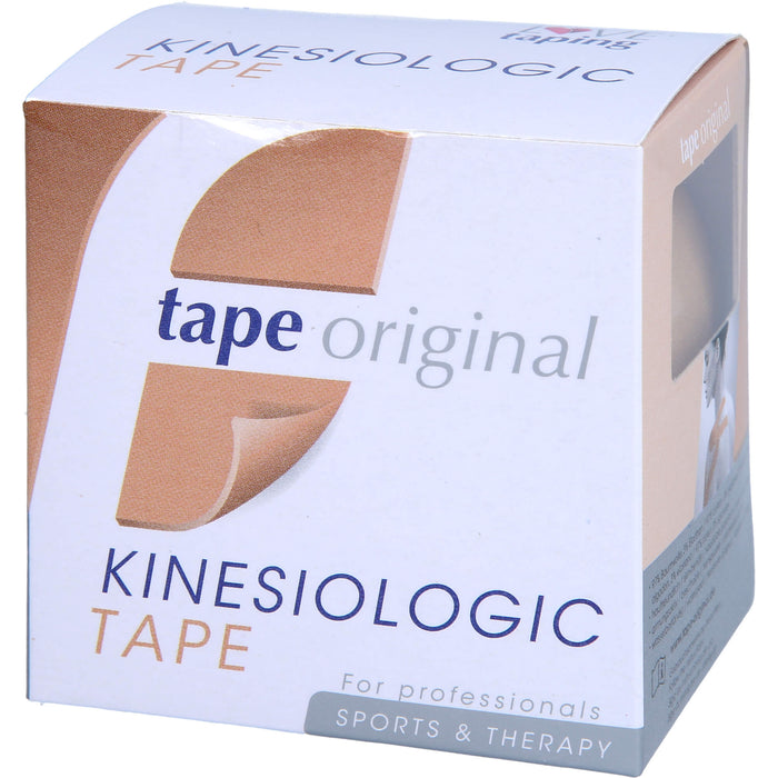 KINESIOLOGIC tape original beige 5mx5cm, 1 St. Band