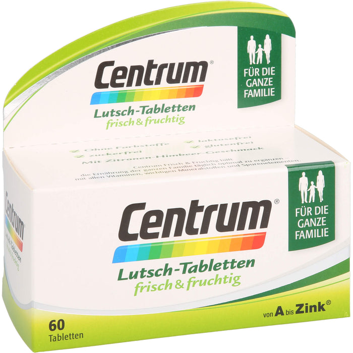 Centrum frisch & fruchtig Lutschtabletten, 60 pc Tablettes