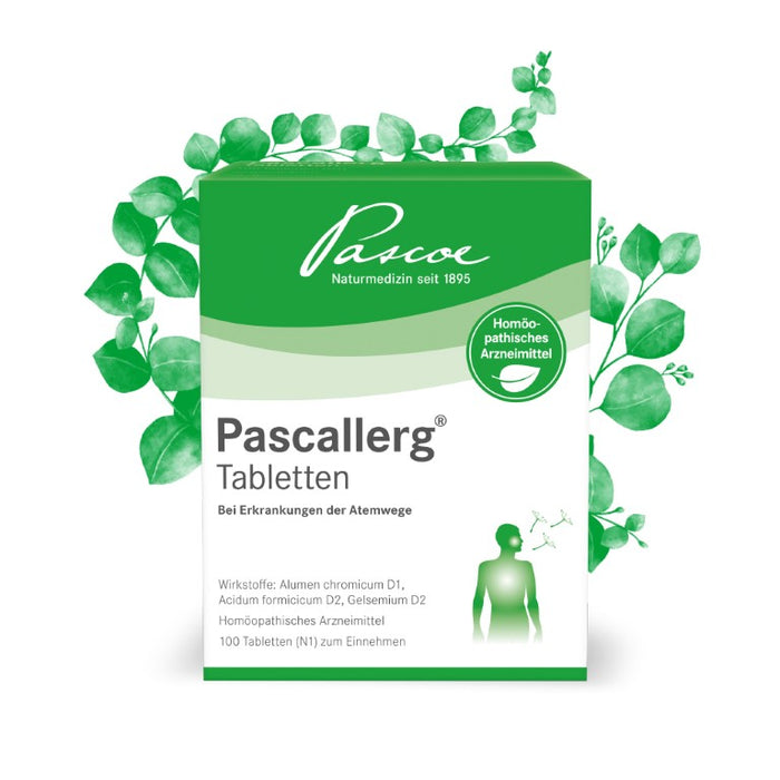 Pascallerg Tabletten  bei Erkrankungen der Atemwege, 100 St. Tabletten