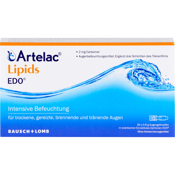 Artelac Lipids EDO, 30 St. Einzeldosispipetten