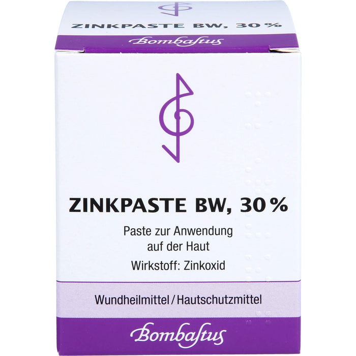 Bombastus Zinkpaste BW - Wundheilmittel, 100 g Crème