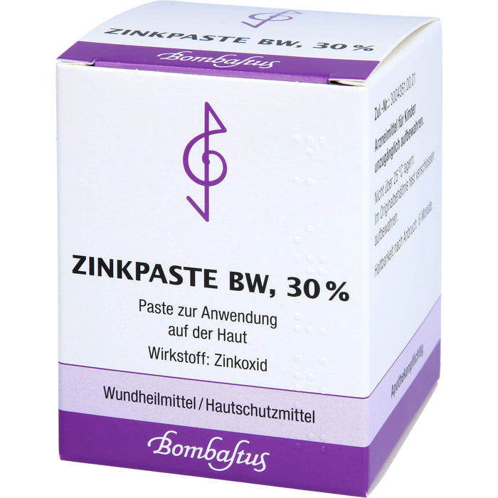 Bombastus Zinkpaste BW - Wundheilmittel, 100 g Crème