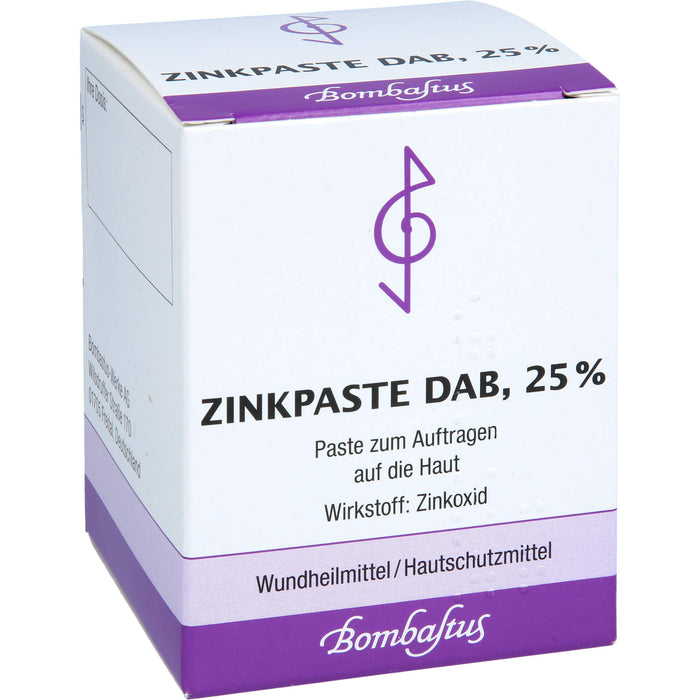 Bombastus Zinkpaste DAB, 100 g Cream