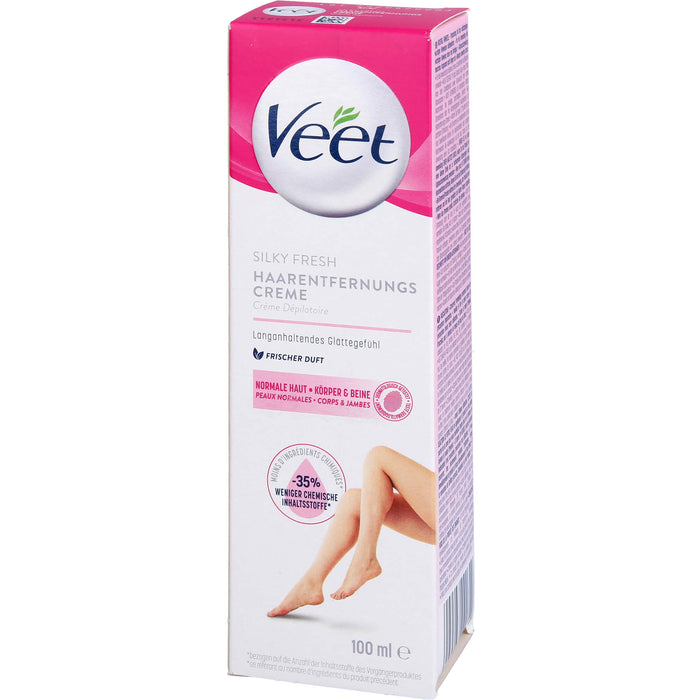 Veet Haarentfernungs-Creme für normale Haut, 100 ml Crème