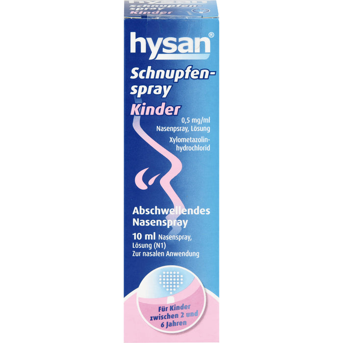 hysan Schnupfenspray Kinder, 10 ml Lösung