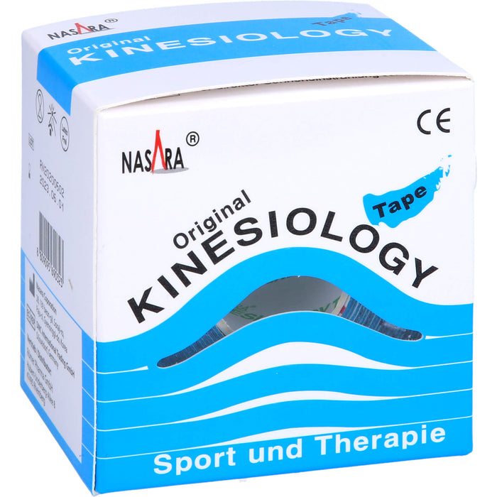 Kinesiologie Tape 5 cm x 5 m blau, 1 pcs. Patch