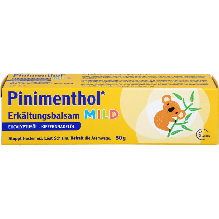 Pinimenthol Erkältungsbalsam mild, 50 g Onguent