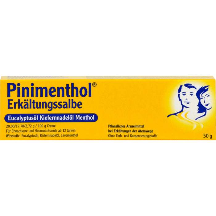 Pinimenthol Erkältungssalbe, 50 g Crème