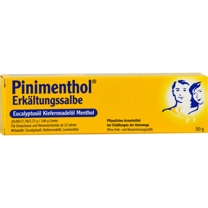 Pinimenthol Erkältungssalbe, 50 g Cream