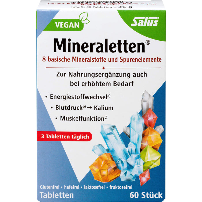 Mineraletten Salus, 60 St TAB