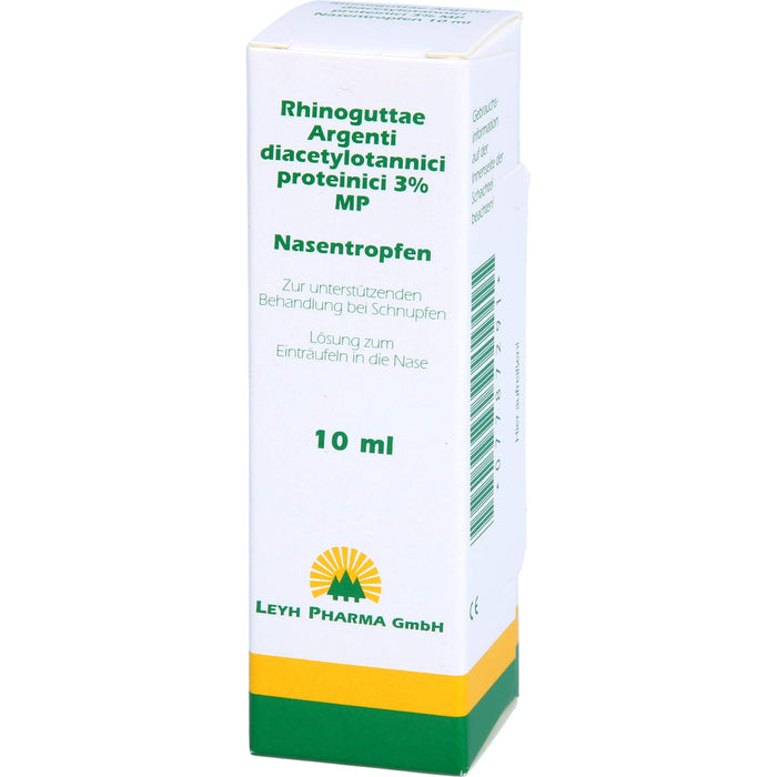 Rhinoguttae Argenti diacetylotannici proteinici 3 % MP Nasentropfen, 10 ml Solution