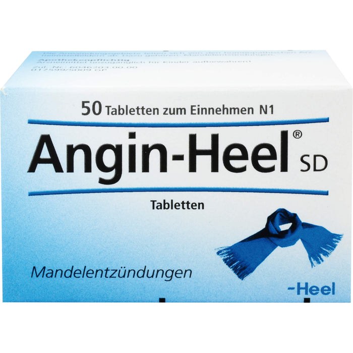 Angin-Heel SD Tabletten bei Mandelentzündungen, 50 pc Tablettes