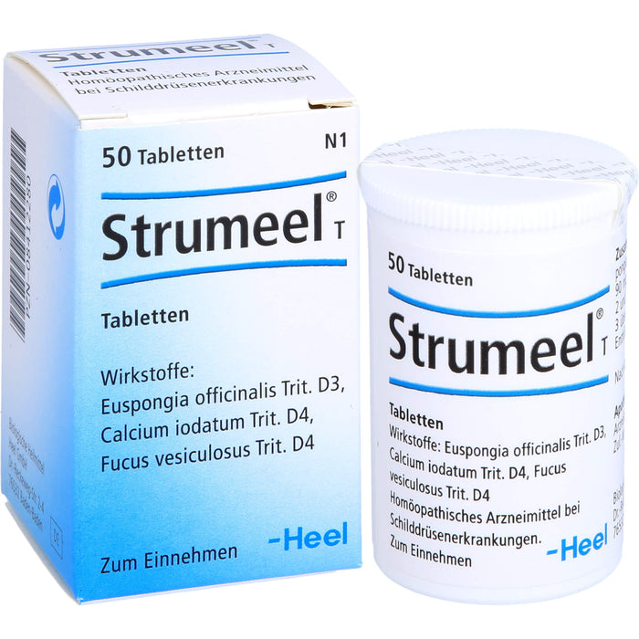 Strumeel T Tabletten bei Schilddrüsenerkrankungen, 50 St. Tabletten