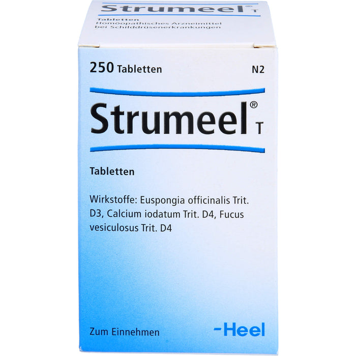 Strumeel T Tabletten bei Schilddrüsenerkrankungen, 250 pcs. Tablets