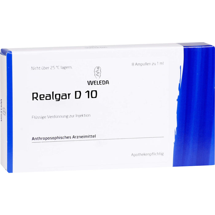 WELEDA Realgar D10 Ampullen, 8 pcs. Ampoules