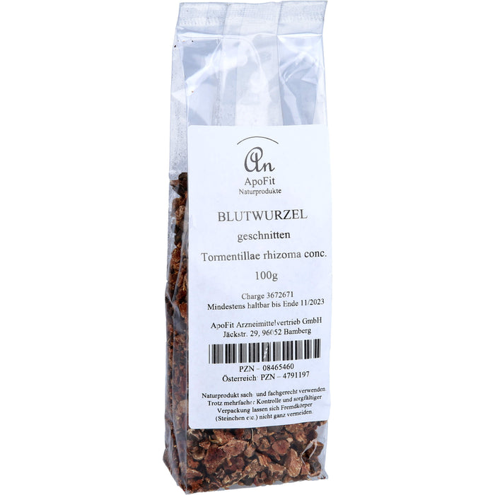 ApoFit Blutwurzel geschnitten, 100 g Tea