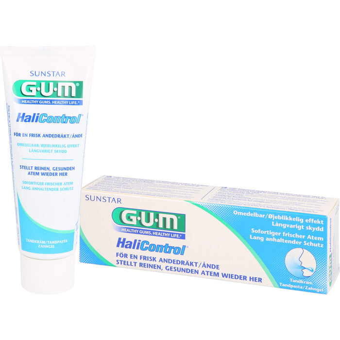 GUM HaliControl Zahngel, 75 ml Zahncreme