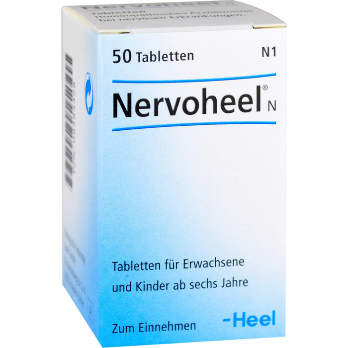 Nervoheel N Tabletten bei nervösen Erkrankungen, 50 pc Tablettes