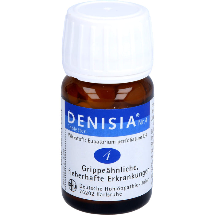 DHU DENISIA Nr. 4 Tabletten bei grippeähnlichen Erkrankungen, 80 pcs. Tablets