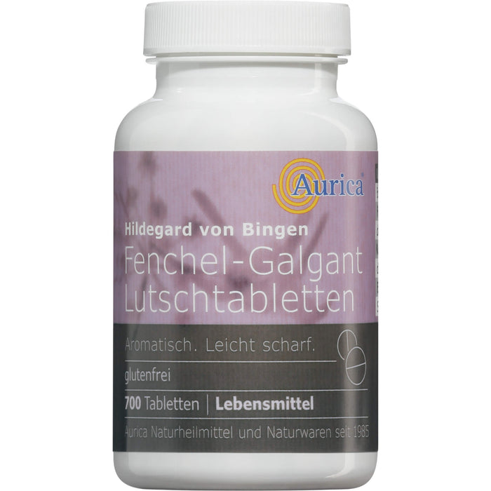 Aurica Fenchel-Galgant Lutschtabletten, 700 pcs. Tablets