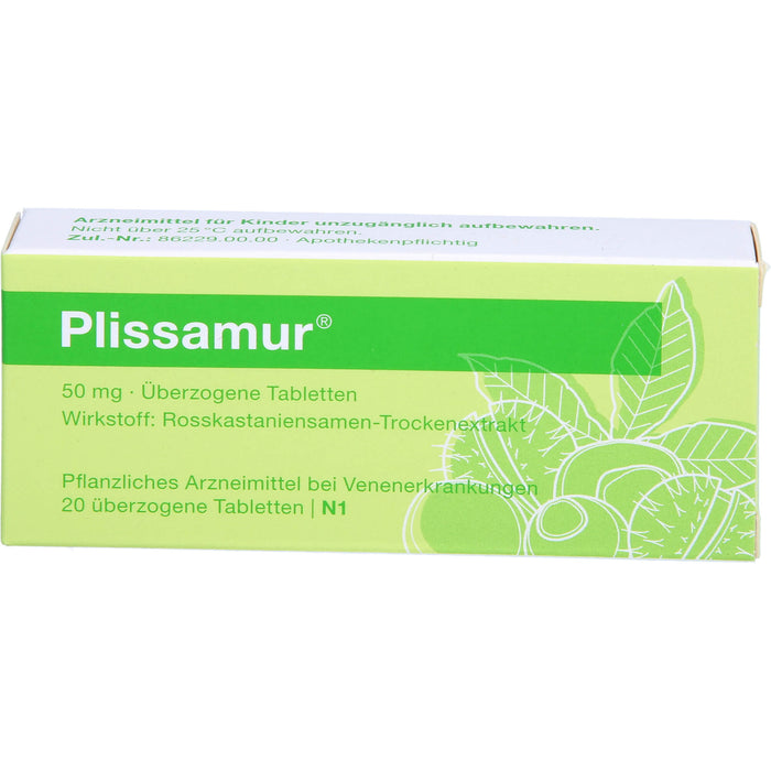 Plissamur Drg., 20 St. Tabletten