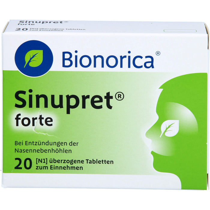 Sinupret forte überzogene Tabletten, 20 St. Tabletten