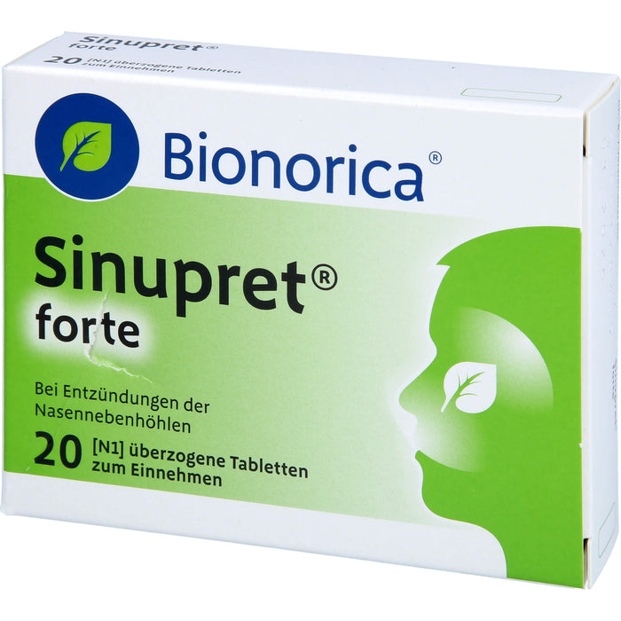 Sinupret forte überzogene Tabletten, 20 pcs. Tablets