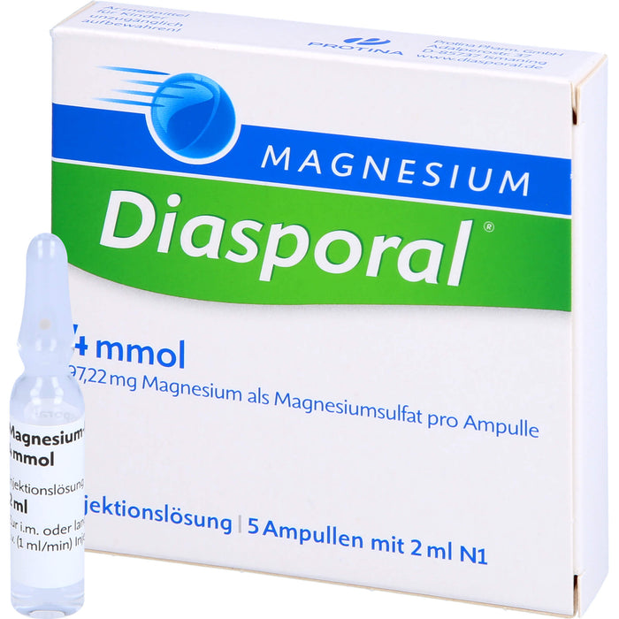 Magnesium-Diasporal Injektionslösung, 5 pc Ampoules