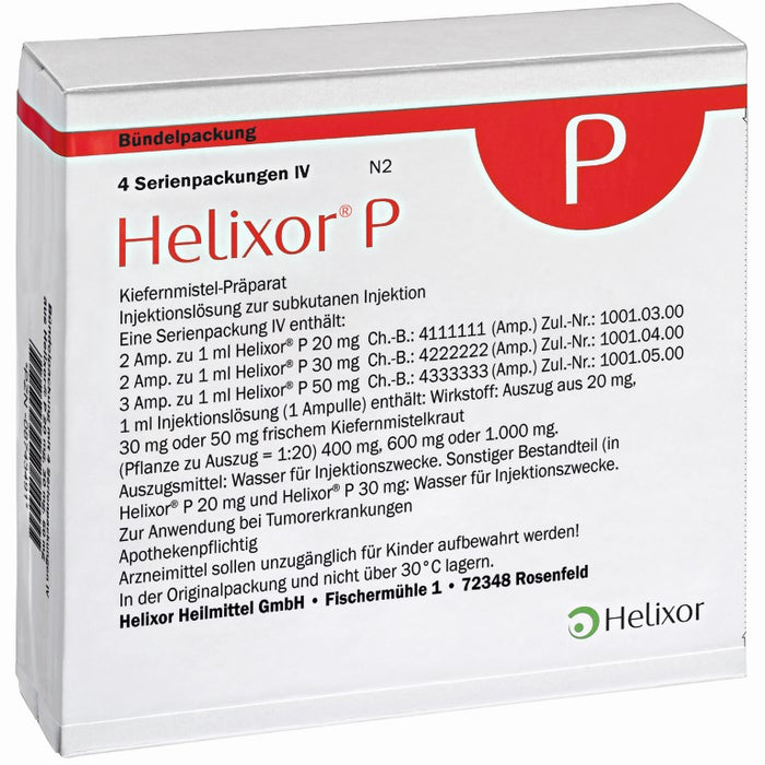 Helixor P Serienpackung IV, 28 pcs. Ampoules