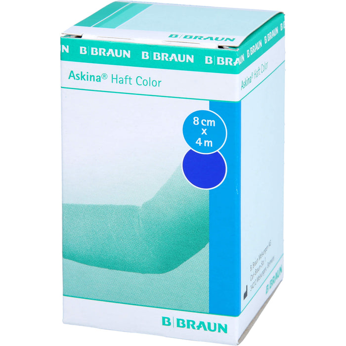 Askina Haft Color blau 8cmx4m, 1 St BIN