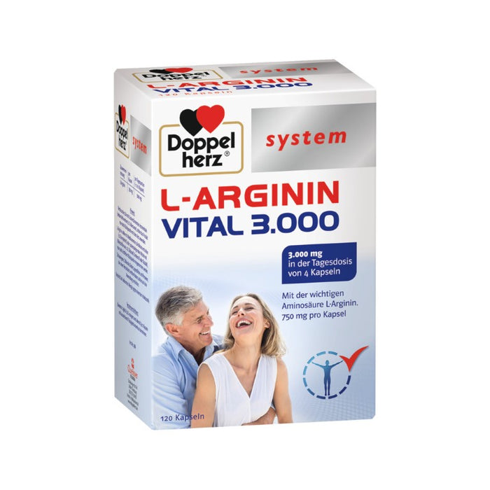 Doppelherz system L-ARGININ VITAL 3.000, 120 pcs. Capsules