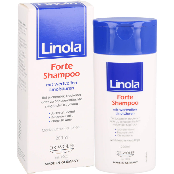 Linola Shampoo forte, 200 ml Shampoing