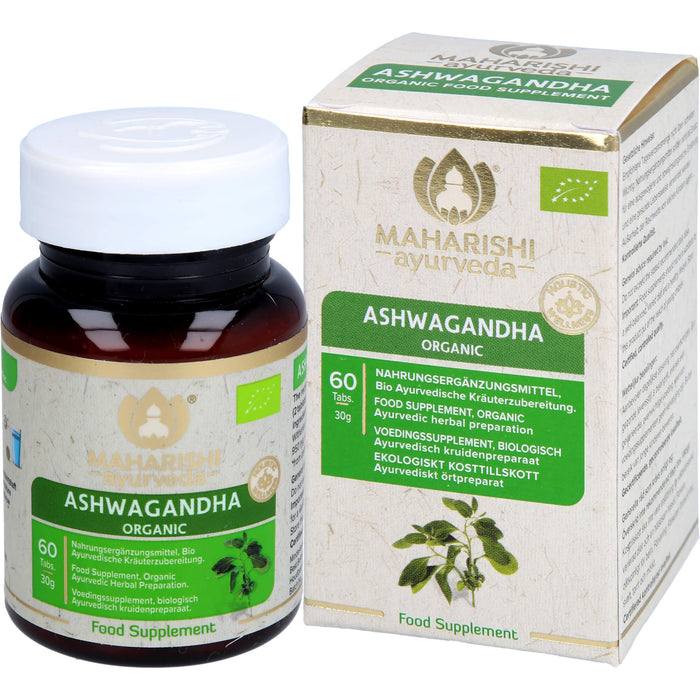 Ashwagandha ayurvedisches Einzelkraut, 30 g TAB