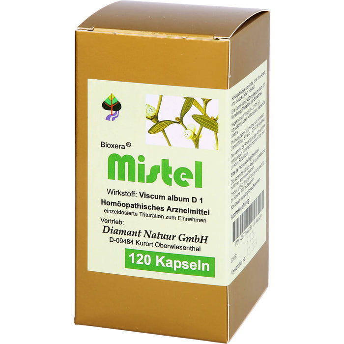 Mistel Bioxera Kapseln, 120 St KAP