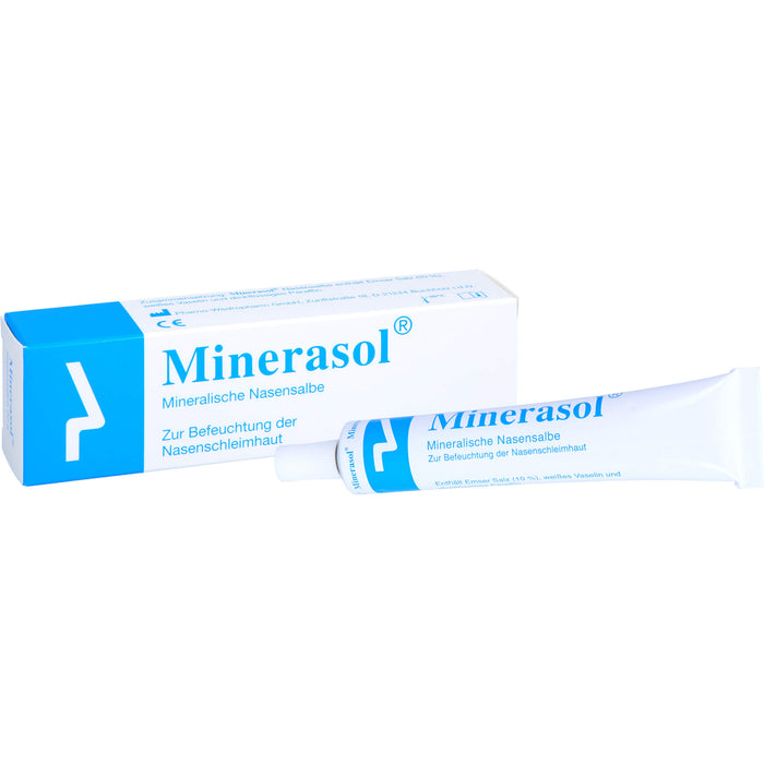 Minerasol mineralische Nasensalbe zur Befeuchtung der Nasenschleimhaut, 20 g Salbe