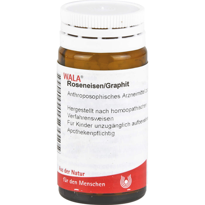 WALA Roseneisen/Graphit Globuli velati, 20 g Globules