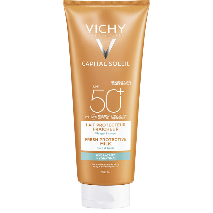 VICHY Idéal Soleil Familie Sonnenschutz-Milch LSF 50+, 300 ml Cream