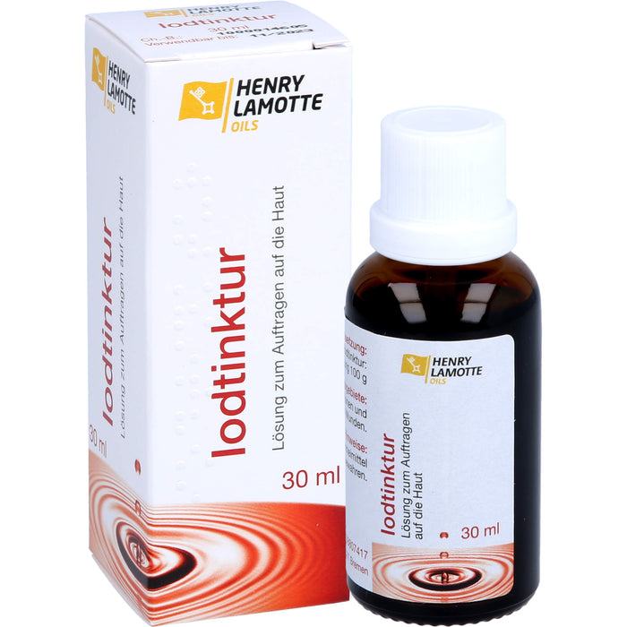 HENRY LAMOTTE Jodtinktur, 30 ml Solution