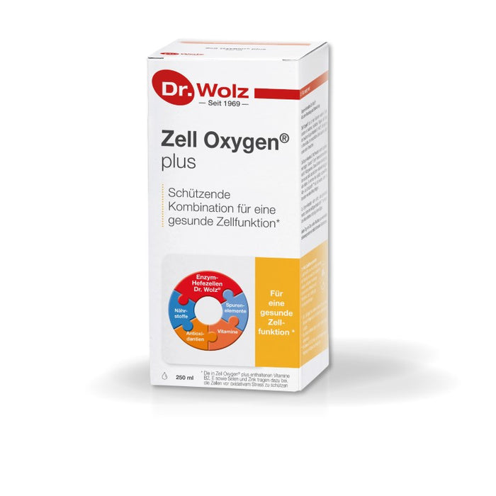 Dr. Wolz Zell Oxygen plus Konzentrat, 250 ml Solution