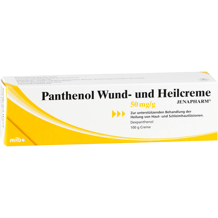 Panthenol Wund- und Heilcreme JENAPHARM, 100 g Cream