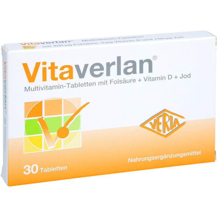 Vitaverlan Tabletten, 30 pc Tablettes