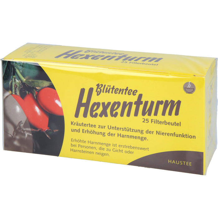 weltecke Blütentee Hexenturm Filterbeutel, 25 St. Filterbeutel