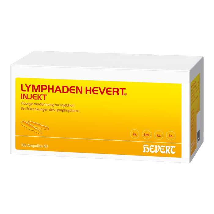 Lymphaden Hevert Injekt Ampullen, 100 pcs. Ampoules