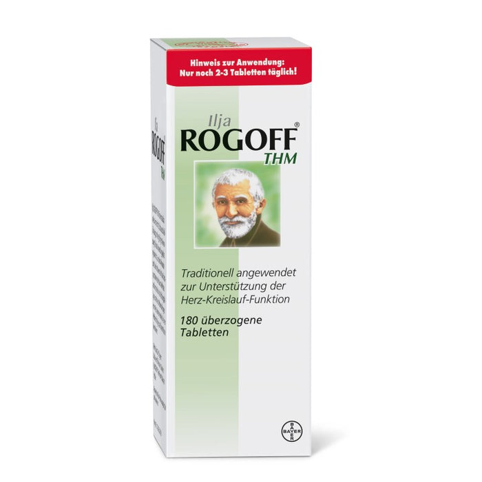 Ilja Rogoff THM Tabletten zur Unterstützung der Herz-Kreislauf-Funktion, 180 pcs. Tablets