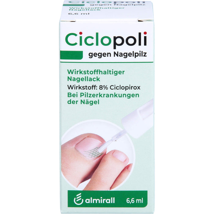 Ciclopoli Nagellack gegen Nagelpilz, 6.6 ml Lösung