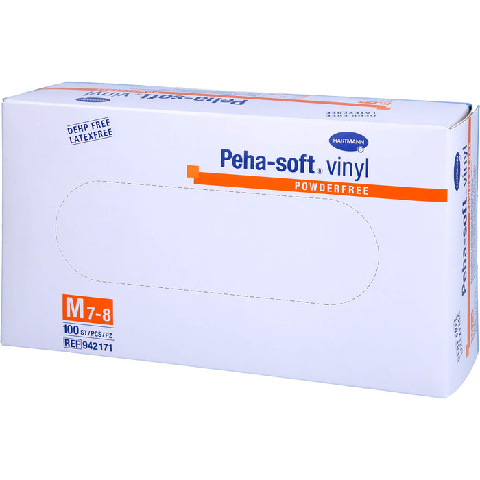 Peha-soft vinyl puderfrei mittel, 100 St HAS