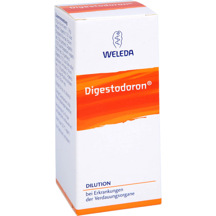 WELEDA Digestodoron Dilution bei Erkrankungen der Verdauungsorgane, 50 ml Solution